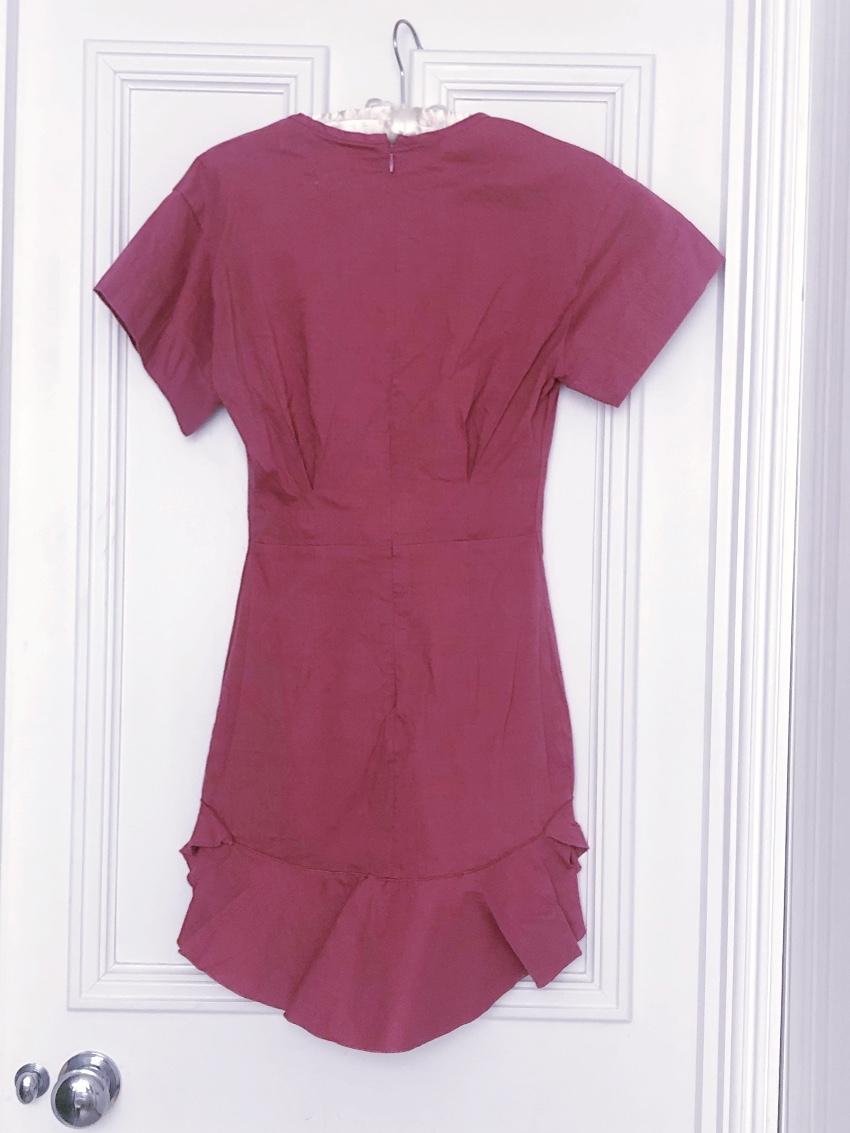 Isabel Marant Etoile Pink Neit Cotton And Linen-blend Dress