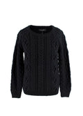 Isabel Marant Black Cable Knit Jumper