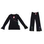 Cotton Club Couture Black & Mint Green Lounge Pyjama