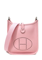 Hermes Mini Evelyn Rose Sakura with Palladium Hardware