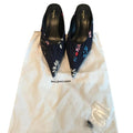 Balenciaga Floral Print Knife Mules