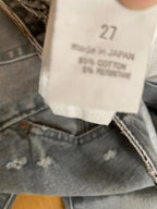 Chimala Grey Distressed Cuff Jeans