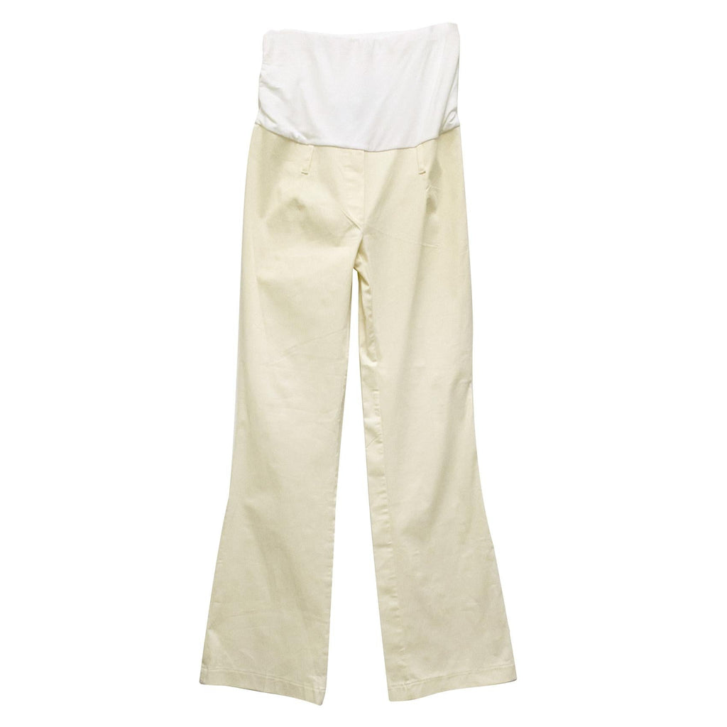 Tiffany Rose Cream Maternity Trousers