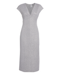 St. John Cap-Sleeve Lurex Dress