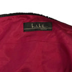 Nicole Miller red Paisley Print Silk Dress