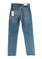 Re/Done Daring Indigo Straight Leg Jeans