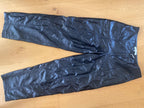 Cropped Leather Trousers