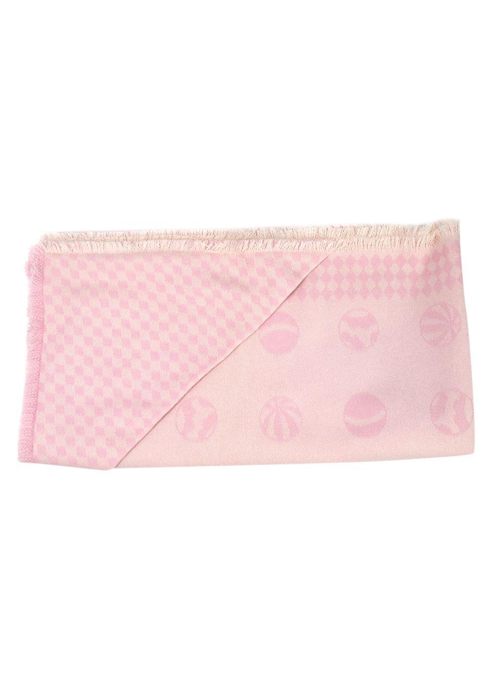 Hermes Pink "Circus Burnou" Cashmere Baby Blanket