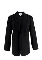 Frame Black Single Breasted Blazer