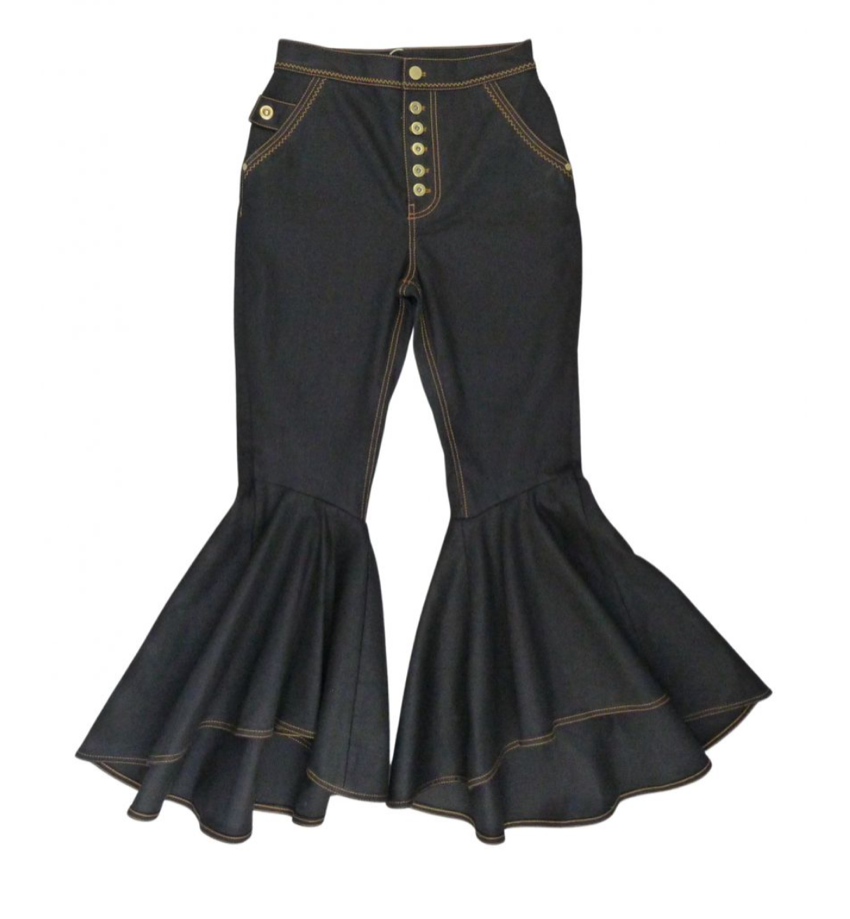Ellery Hysteria Flared Cropped Jeans