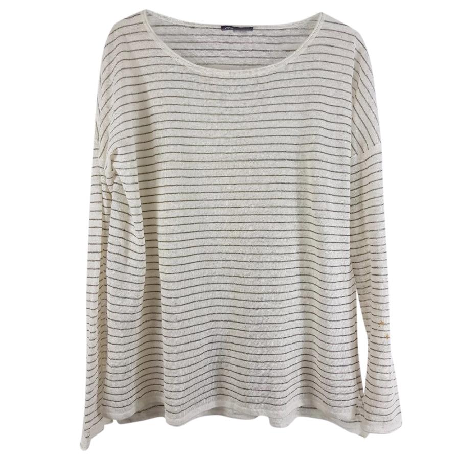 Vince boatneck striped top
