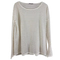Vince boatneck striped top