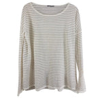 Vince boatneck striped top