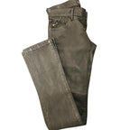 Goldsign gold leather trousers