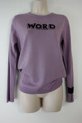 Purple Wool Word Jumper