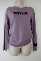 Purple Wool Word Jumper