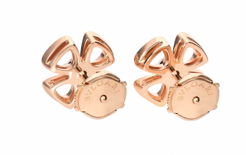 Rose Gold And Diamond Fiorever Earrings