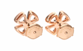 Rose Gold And Diamond Fiorever Earrings
