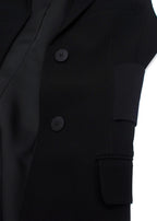 Alexander Wang Black Sleeveless Blazer Dress