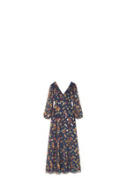 Annabel fil coupé silk-blend maxi dress.