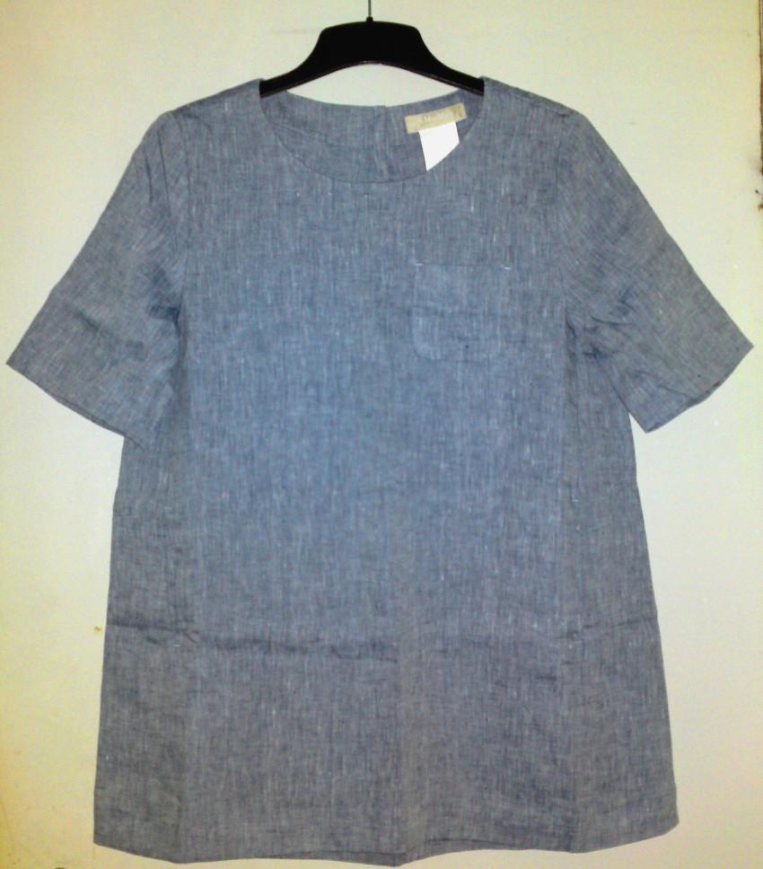 Max Mara Gray Summer Linen Tunic