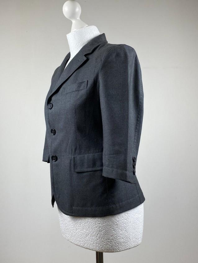 Comme Des Garcons grey wool blazer