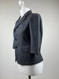 Comme Des Garcons grey wool blazer