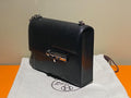 Hermes Noir Chamkila Leather Verrou Chaine Mini Bag PHW