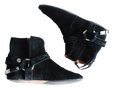 Isabel Marant Black Suede Gaucho Boots