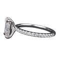 Lab Grown 1.5CT Radiant Cut Daimond Ring
