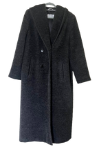 MaxMara Grey Alpaca Wool Coat