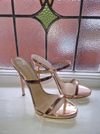 Gold Darsey Strappy Sandals