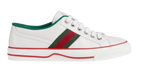 Gucci White Tennis Sneakers