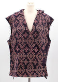 Baja East Cotton Pattern Hooded Top