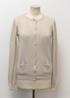 Patrizia Pepe Beige Cardigan with sewn in cami