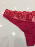 Aubade Paris Rose Magnetique Tulle Tanga