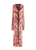 Missoni Crochet Multicoloured Maxi Cover Up Cardigan