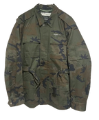 Virgil Abloh Belted Camouflage Jacket