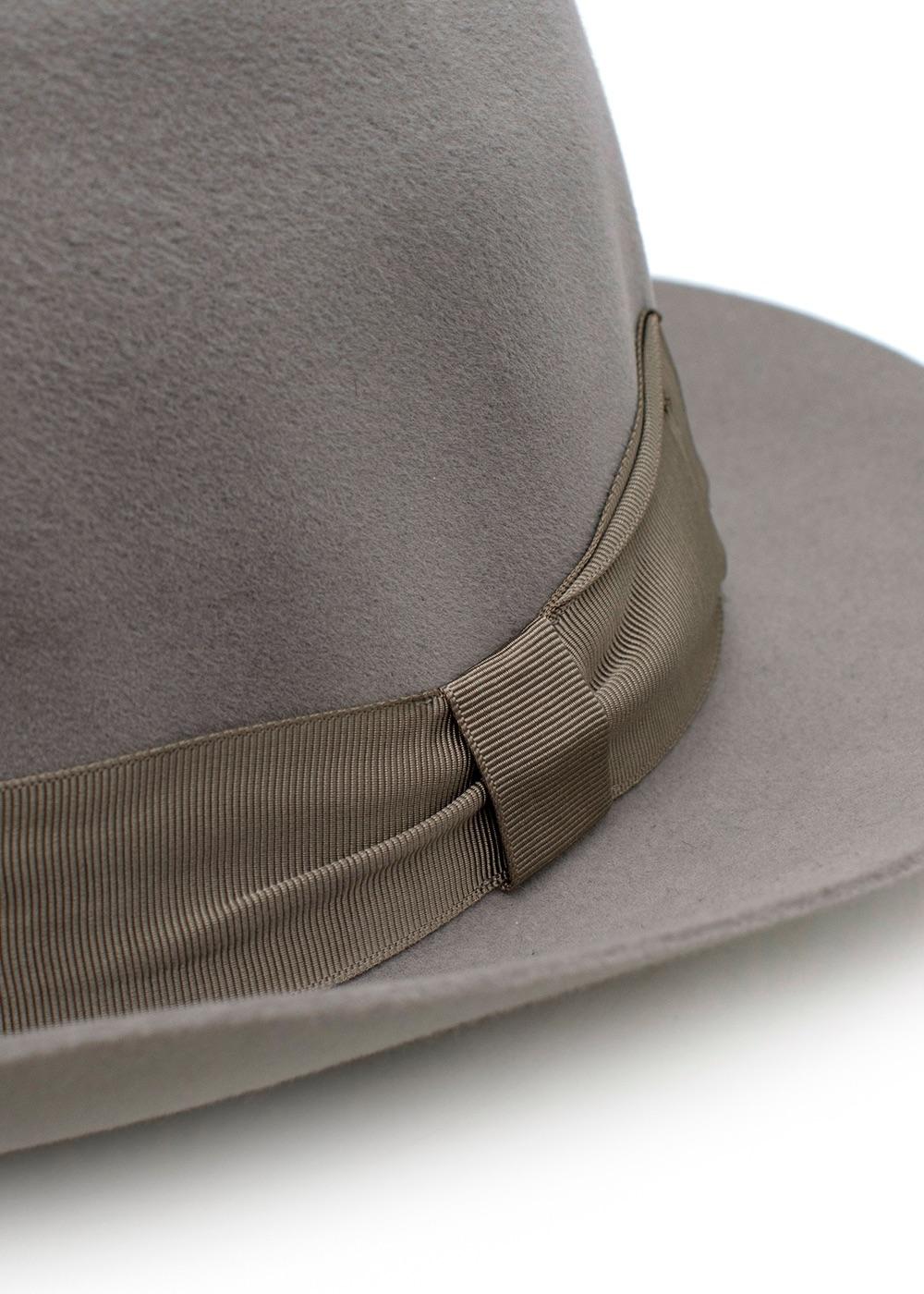Susquehana Hat Company Grey Fur Felt Hat - size 57