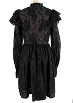 Custommade Black Frill Kimsa Dress