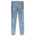 J Brand Blue Skinny Distressed Jeans