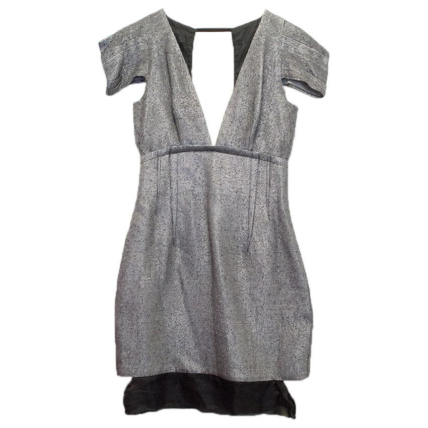 Costume National Grey Dress