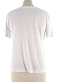 Sacai Luck Lace Trim White T-Shirt
