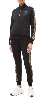 Fendi FF Side-stripe Black Track Jacket & Pants