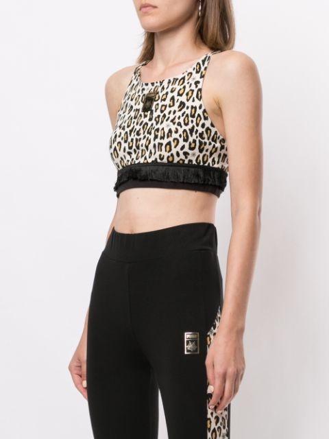 Puma x Charlotte Olympia Leopard Crop Top