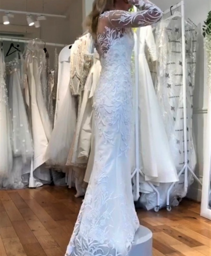 Off White Fabiana Bridal Gown
