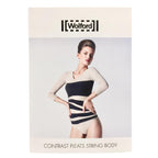 Wolford Contrast Pleats String Body