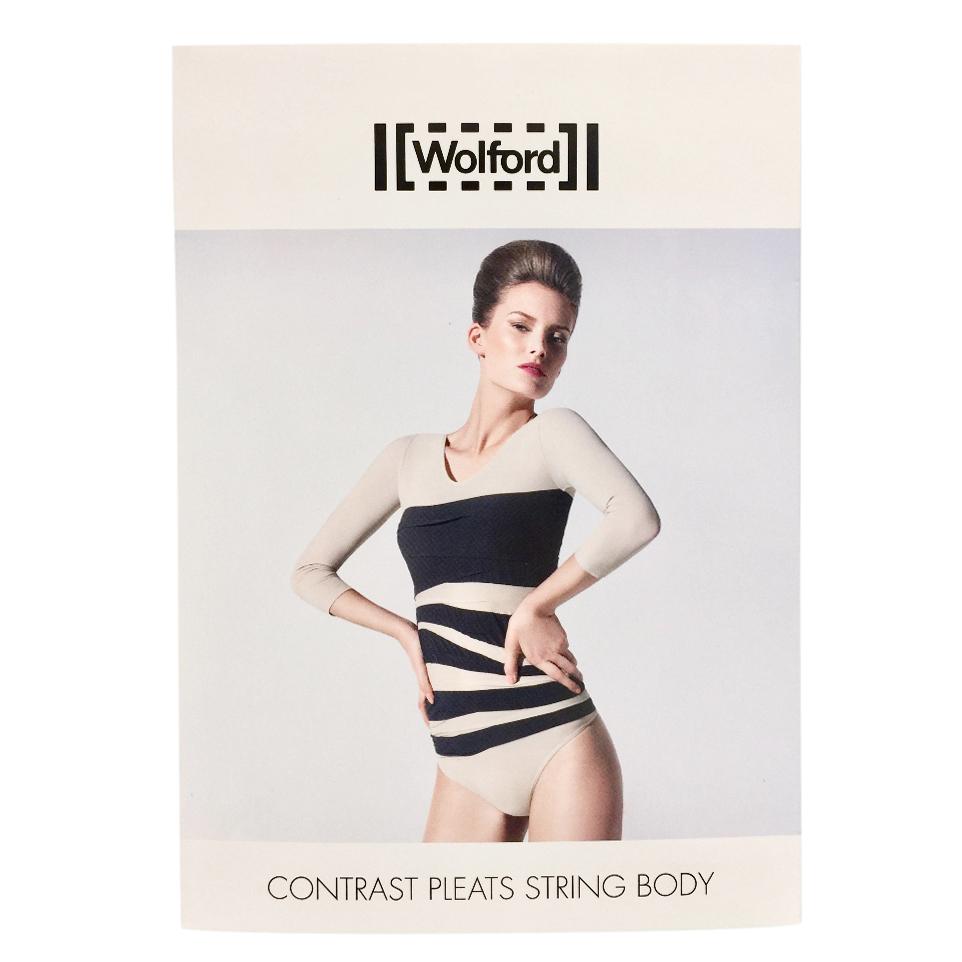 Wolford Contrast Pleats String Body