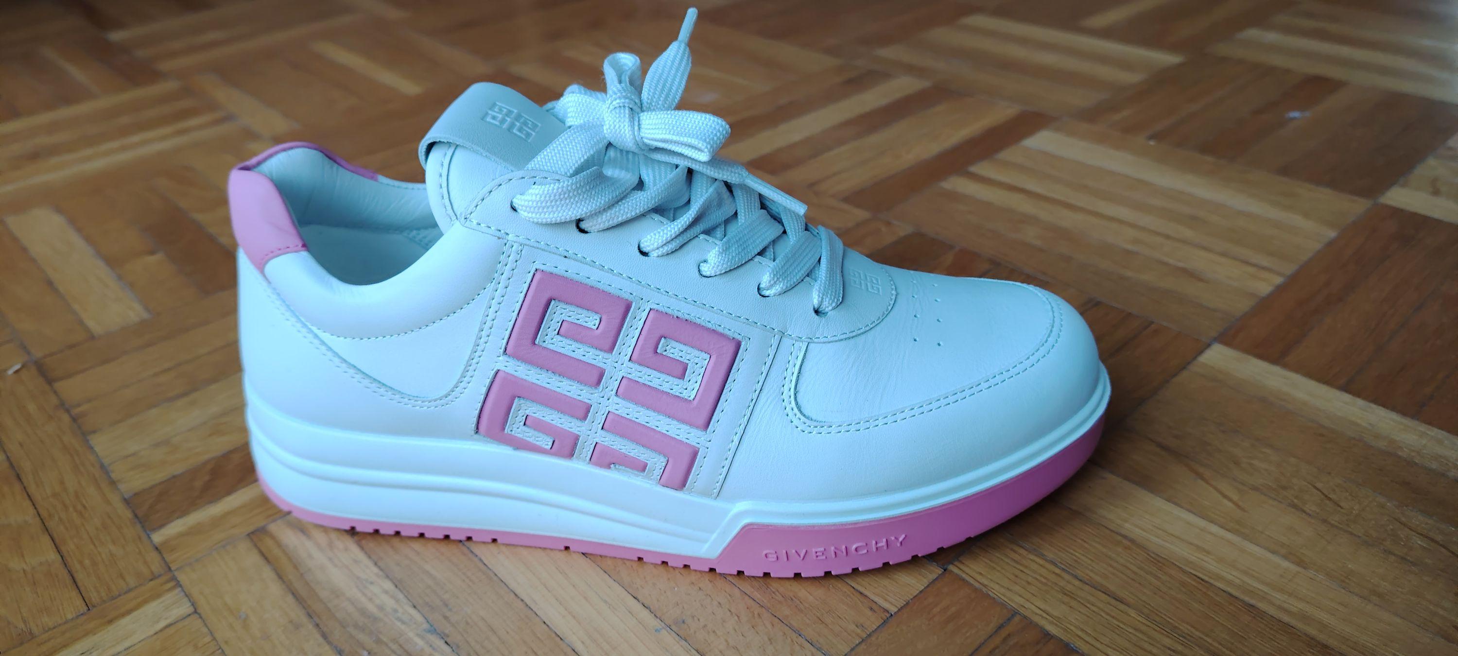 Givenchy Pink and White 1TR Sneakers