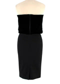 Tom Ford Velvet Strapless Corset Dress